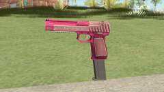 Pistol .50 GTA V (Pink) Base V2 für GTA San Andreas