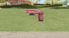 Pistol .50 GTA V (Pink) Flashlight V1 für GTA San Andreas