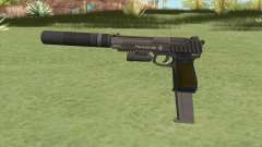 Pistol .50 GTA V (LSPD) Full Attachments für GTA San Andreas