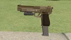 Pistol .50 GTA V (Army) Flashlight V2 pour GTA San Andreas