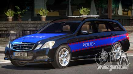 Mercedes E350 Police V1.0 für GTA 4
