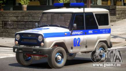 UAZ 315195 Police für GTA 4