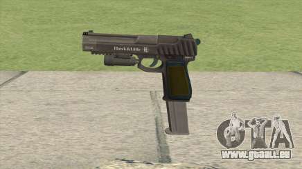 Pistol .50 GTA V (LSPD) Flashlight V2 für GTA San Andreas
