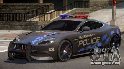 Aston Martin Vanquish Police V1.0 für GTA 4