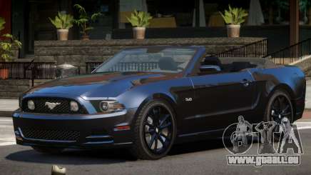 Ford Mustang GT Cabrio V1.0 pour GTA 4