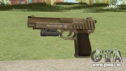 Pistol .50 GTA V (Army) Flashlight V1 pour GTA San Andreas