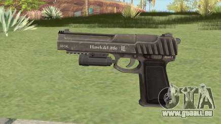 Pistol .50 GTA V (Platinum) Flashlight V1 pour GTA San Andreas