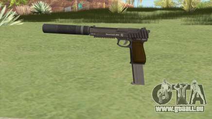 Pistol .50 GTA V (NG Black) Suppressor V2 für GTA San Andreas