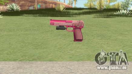 Pistol .50 GTA V (Pink) Flashlight V1 für GTA San Andreas