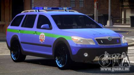 Skoda Octavia Scout Police V1.0 pour GTA 4