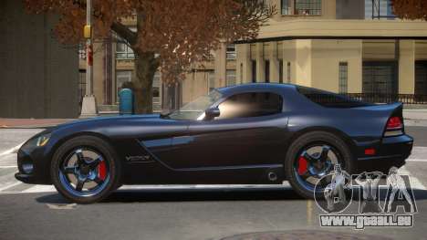 Dodge Viper SRT GTS V1.2 pour GTA 4