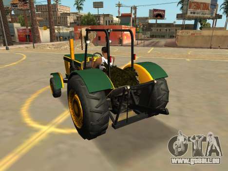 Stanley Tracteur avec des Badges & Extras pour GTA San Andreas