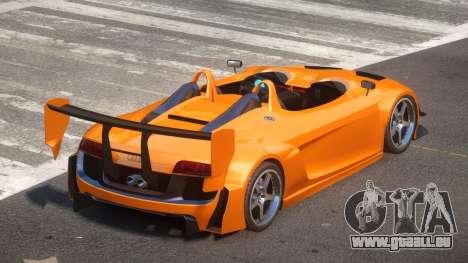 Audi R8 GT Roadster für GTA 4