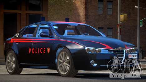 Alfa Romeo 159 Police V1.0 pour GTA 4