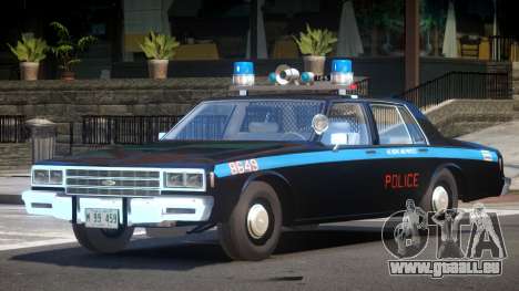 Chevrolet Impala Police V1.1 für GTA 4