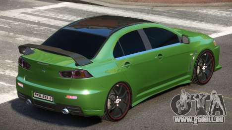 Mitsubishi Lancer X Edit für GTA 4