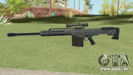Heavy Sniper GTA V (LSPD) V3 pour GTA San Andreas