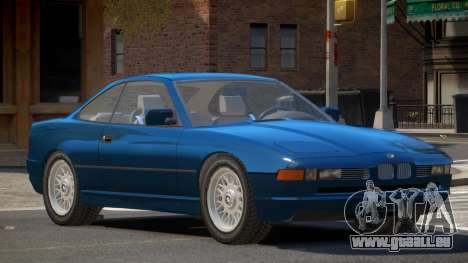 1992 BMW 850i E31 pour GTA 4