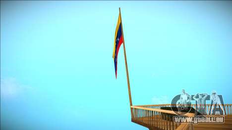 Flagge Venezuela in mount Chiliad Remastered für GTA San Andreas