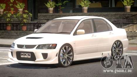 Mitsubishi Lancer Evolution VIII Tuned pour GTA 4