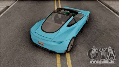 Tesla Roadster 2020 Performance LQ v3 für GTA San Andreas