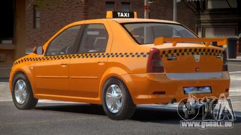 Dacia Logan Taxi V1.0 pour GTA 4