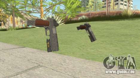 Heavy Pistol GTA V (Luxury) Flashlight V2 für GTA San Andreas