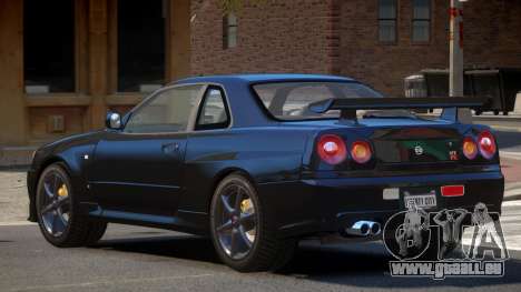 Nissan Skyline R34 GT-R V1.1 pour GTA 4