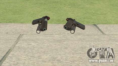 Heavy Pistol GTA V (OG Black) Flashlight V1 pour GTA San Andreas