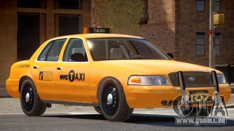Ford Crown Victoria Taxi NY pour GTA 4