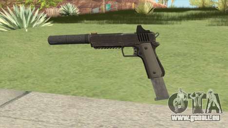 Heavy Pistol GTA V (NG Black) Suppressor V2 für GTA San Andreas