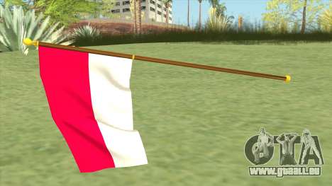Indonesian Flag für GTA San Andreas