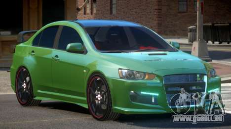 Mitsubishi Lancer X Edit für GTA 4