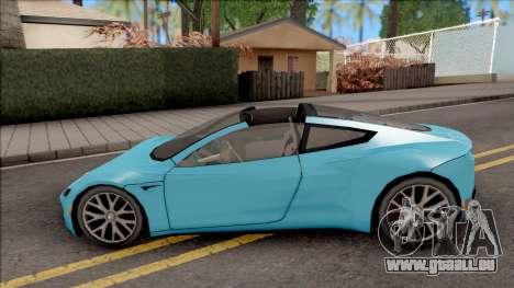 Tesla Roadster 2020 Performance LQ v3 pour GTA San Andreas