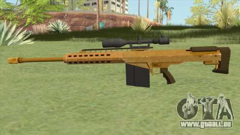 Heavy Sniper GTA V (Gold) V1 für GTA San Andreas