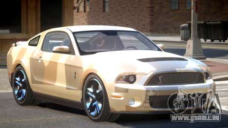 Shelby GT500 V8 PJ2 pour GTA 4