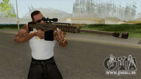 Heavy Sniper GTA V (Army) V3 pour GTA San Andreas