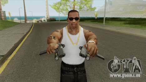 Heavy Pistol GTA V (Luxury) Flashlight V2 pour GTA San Andreas