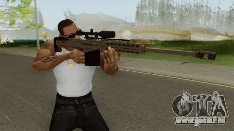 Heavy Sniper GTA V (Army) V1 für GTA San Andreas