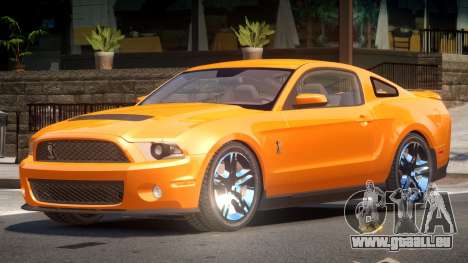 Shelby GT500 V8 pour GTA 4