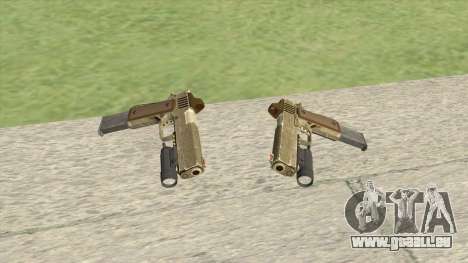 Heavy Pistol GTA V (Army) Flashlight V2 pour GTA San Andreas