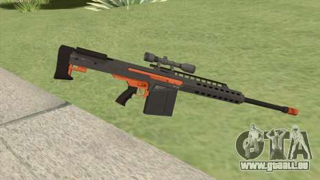 Heavy Sniper GTA V (Orange) V3 pour GTA San Andreas