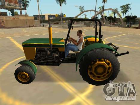 Stanley Traktor mit Abzeichen & Extras für GTA San Andreas