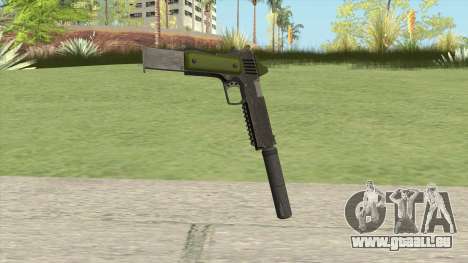 Heavy Pistol GTA V (Green) Suppressor V2 für GTA San Andreas