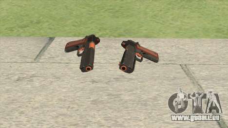 Heavy Pistol GTA V (Orange) Base V1 pour GTA San Andreas