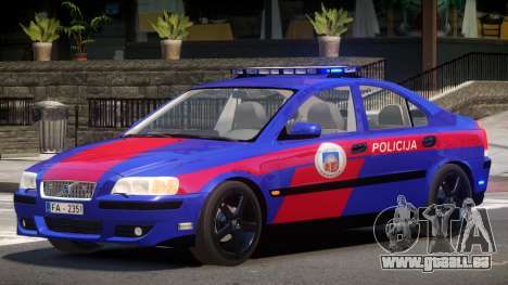 Volvo S60R Police V1.0 pour GTA 4