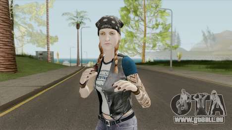 Biker Woman für GTA San Andreas