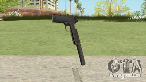 Heavy Pistol GTA V (OG Black) Suppressor V1 pour GTA San Andreas