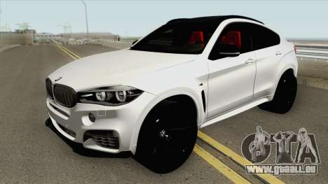 BMW X6 M50d für GTA San Andreas