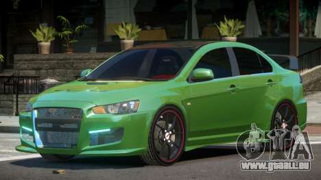 Mitsubishi Lancer X Edit für GTA 4